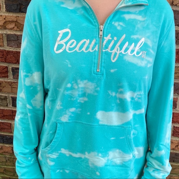 NY&company long sleeve pull over beautiful tie dye - Picture 4 of 11